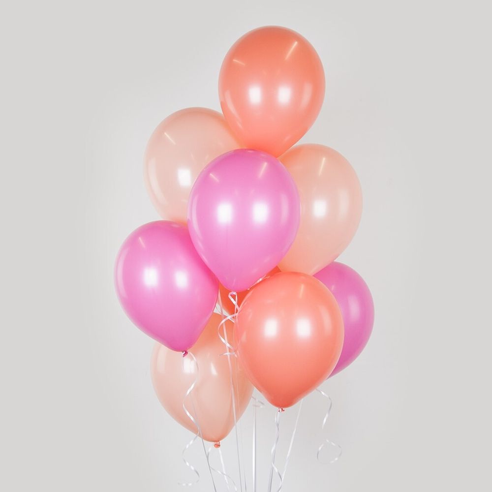 Шар (12''/30 см) Персиковый (H7/016), пастель, 100 шт.