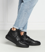 Кожаные кроссовки CALVIN KLEIN JEANS - черный(YM0YM00426)