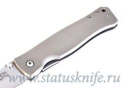 Нож Walter Brend Custom Titanium orange peelфотография - 3