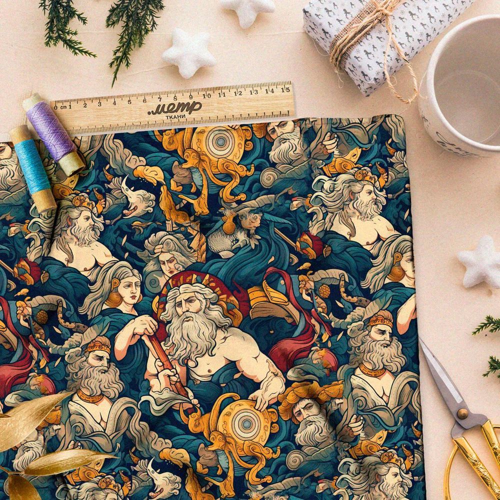 Ткань Барби средневековые мотивы