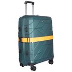 Чемодан 463 / С ремнем / Полипропилен