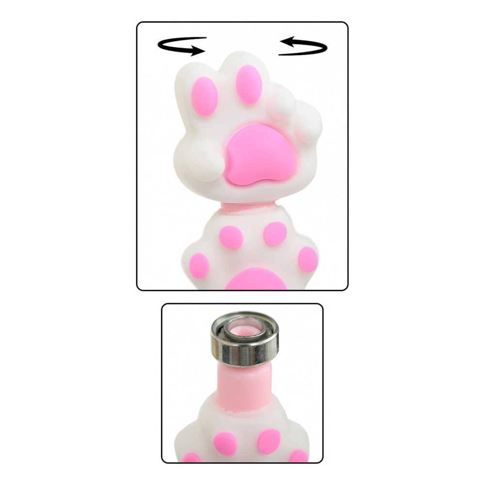 Ручка шариковая, Basir, синие чернила, серия "Лапка", с вращающимися фигурками, 36 шт