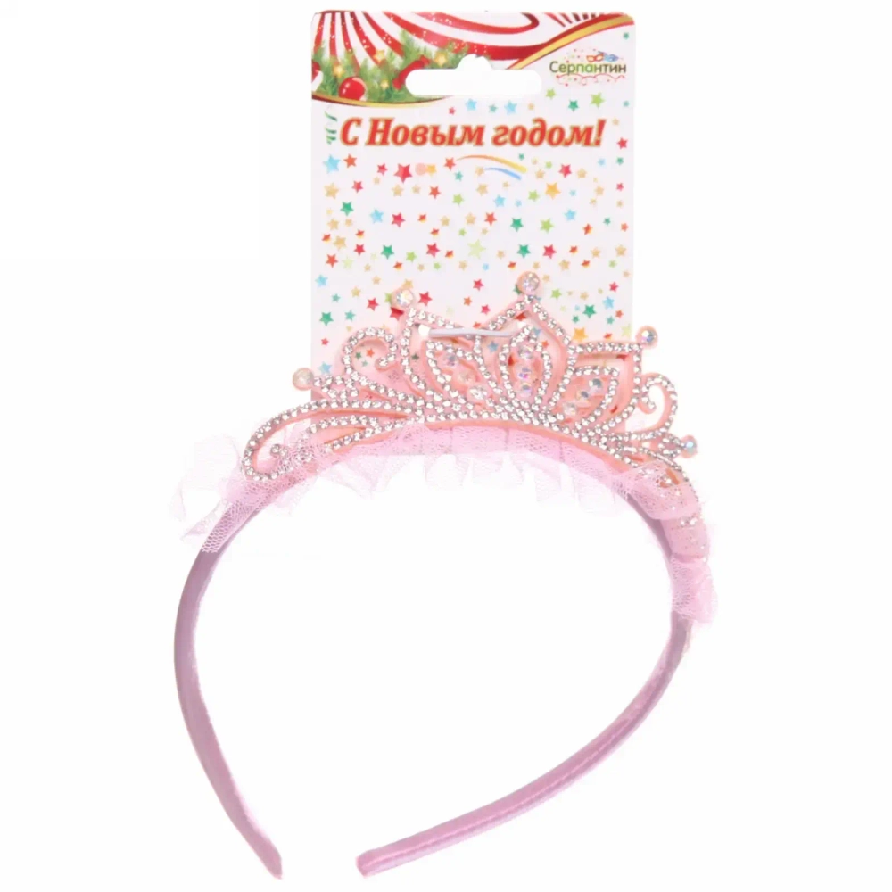 Корона карнавальная «Сказочный узор», цвета в ассортименте