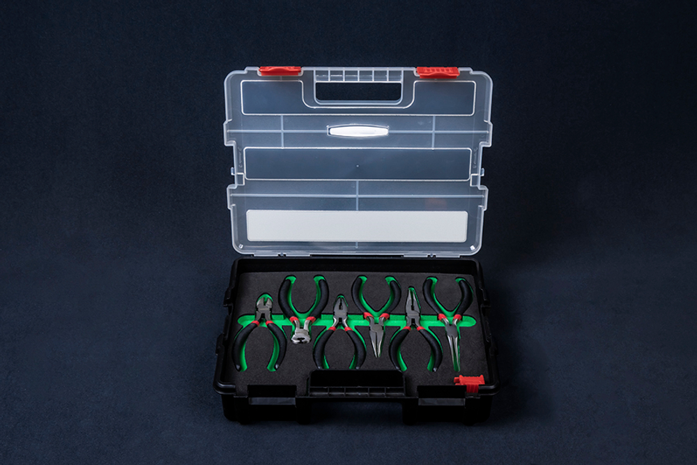 Набор мини шарнирно губцевого инструмента 6 предметов TBP-06