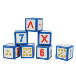 Кубики "Арифметика" 12эл. (5,5 см) (термоусадка) (Т-Ц)
