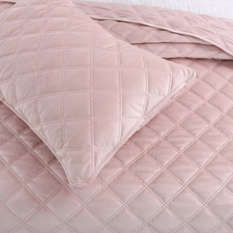 Покрывало 230x250 и 2 наволочки 50х70 Sofi De MarkO Офира светло-розовое