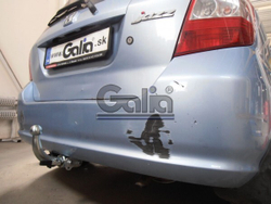 Фаркоп оцинкованный Galia H052A для Honda Jazz 2002-2008(паспорт и сертификат в комплекте)(без электрики)