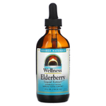 Source Naturals, Wellness, жидкий экстракт бузины, 118,28 мл (4 жидк. унц.)