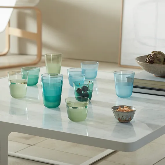 Набор стаканов arc contrast, 260 мл, голубые, 2 шт.