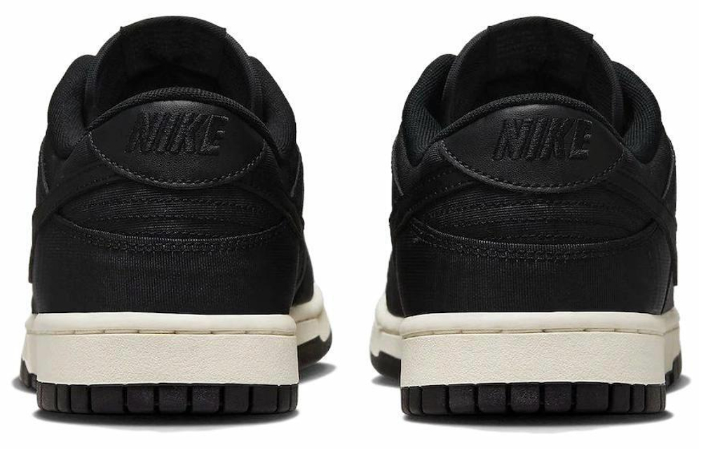 Кроссовки Nike Dunk Low Black Canvas