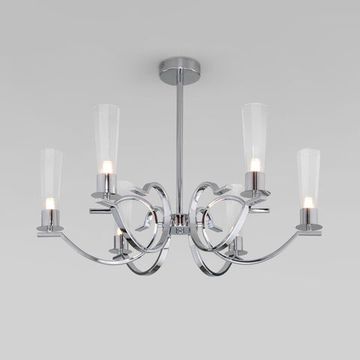 Люстра на штанге 6*G9 a060334 хром 60141/6 Rosher Eurosvet