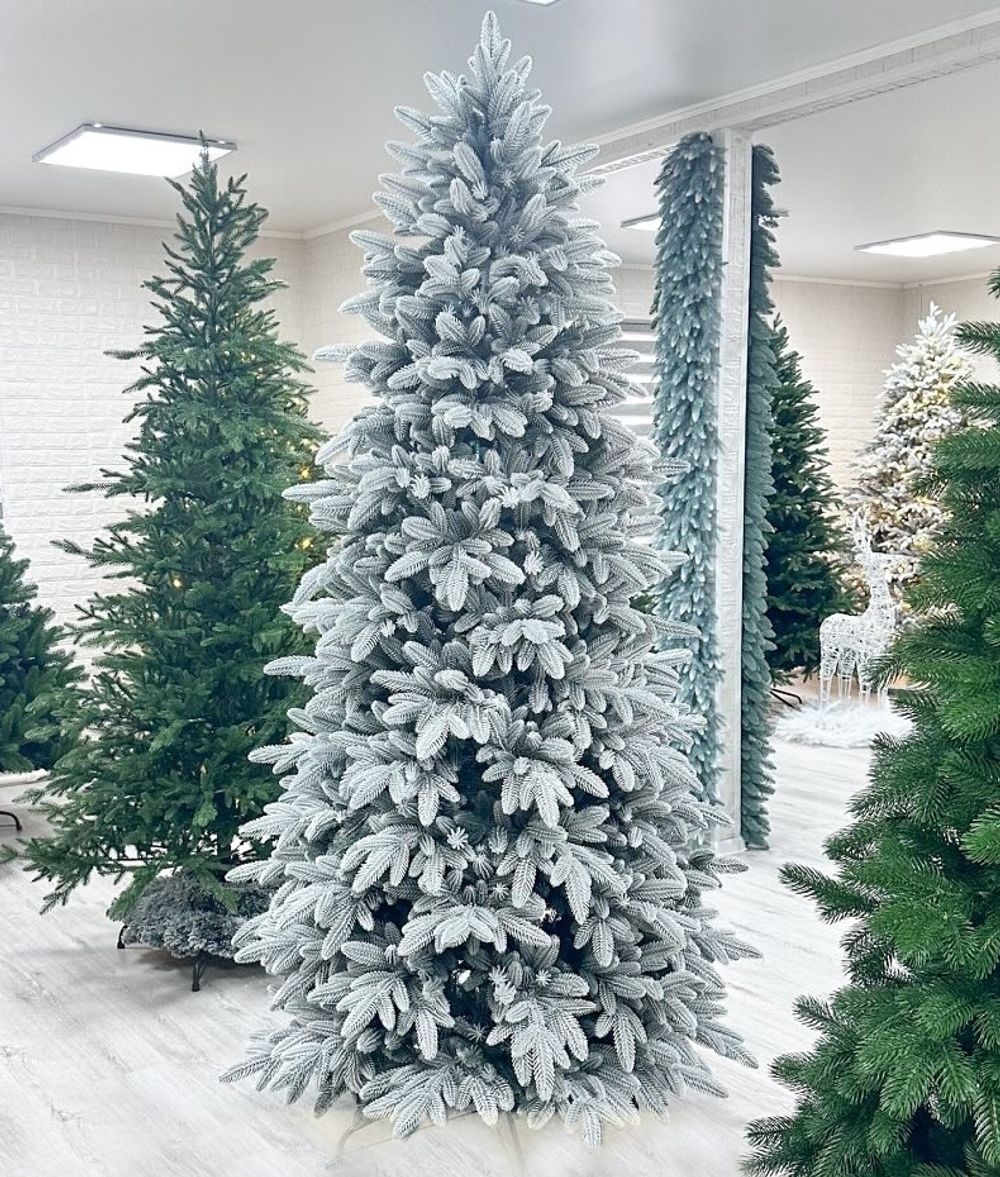 Заснеженная елка «Веста» Литая хвоя