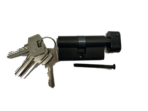 Механизм цилиндровый (5 ключей) VC60-5 BL (черный)