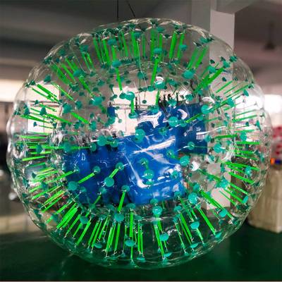 Светящийся зорб «Вселенная»,зеленый, ТПУ, диаметр 3 м