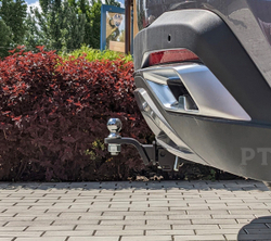 Фаркоп с унив. электрикой Smart, съемный квадрат, для OMODA C5 2022- (паспорт и сертификат) ПТ ГРУПП.OMO-22-991122.00