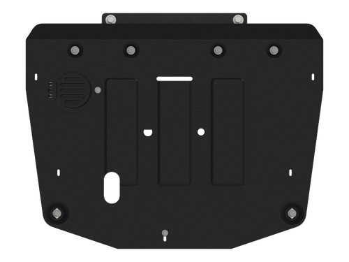 Защита картера двигателя, КПП (2 мм, сталь) для Honda Civic 2015-2021 (V = 2.0 AT FWD) Sheriff.09.5297