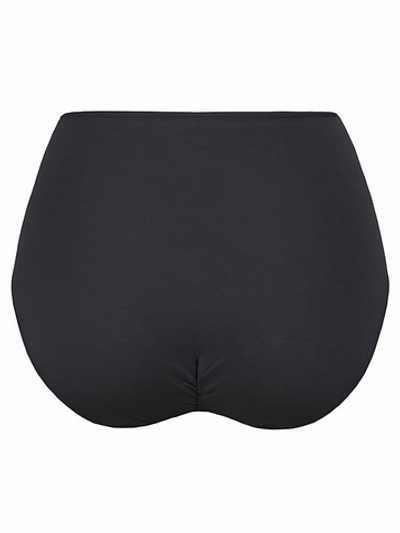 Трусики из эластичной микрофибры Perfect Day Cotton (Размер: M) (Цвет: черный)