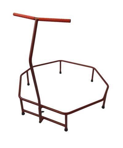 Рама профессионального батута для Джампинга - восьмиугольная с обрезиненной ручкой