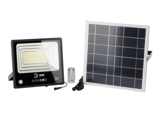 Прожектор светодиодный 150Bт на солн.бат. ЭРА с датчиком движения 1500Лм 5000К IP65