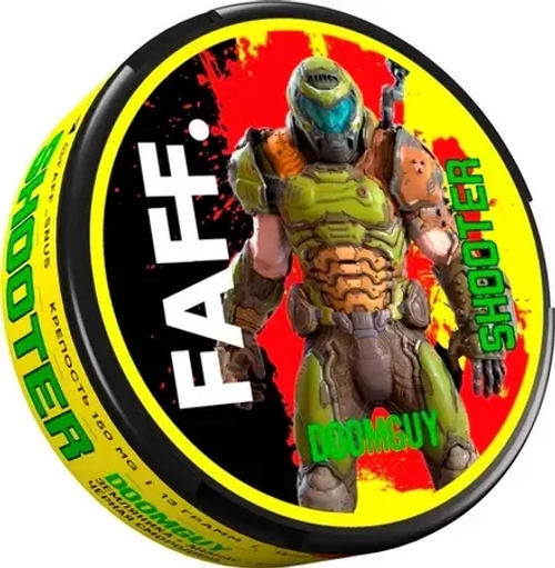 SHOOTER BY FAFF DOOMGUY (150 МГ) - ЗЕМЛЯНИКА, СМОРОДИНА, МАЛИНА, АНАНАС