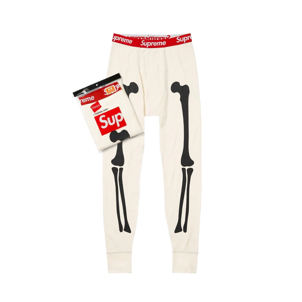 Термобельё Supreme x Hanes 1-Pack White