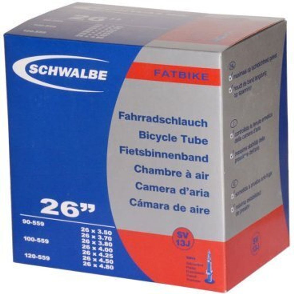 Камера 26&quot; (90/120-559) Schwalbe SV13J FAT BIKE 40мм EK