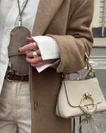 Футляр для очков на шнурке бежевый