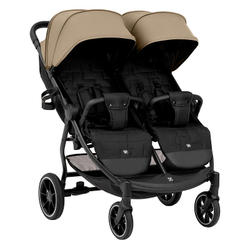 Детская прогулочная коляска для двойни Sweet Baby Donna Beige