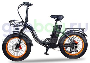 Электровелосипед Minako F11 Pro (Оранжевый обод) фото 3