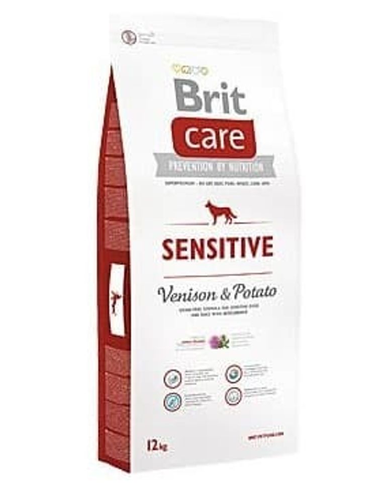 Brit Care venison  3кг дичь сухой д/собак