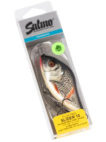 Воблер плавающий джеркбейт Salmo SLIDER F 10/WGS