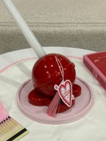 Свеча Lollipop "Красный глянец"