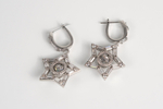 Серьги Swarovski с подвесами в виде звезд