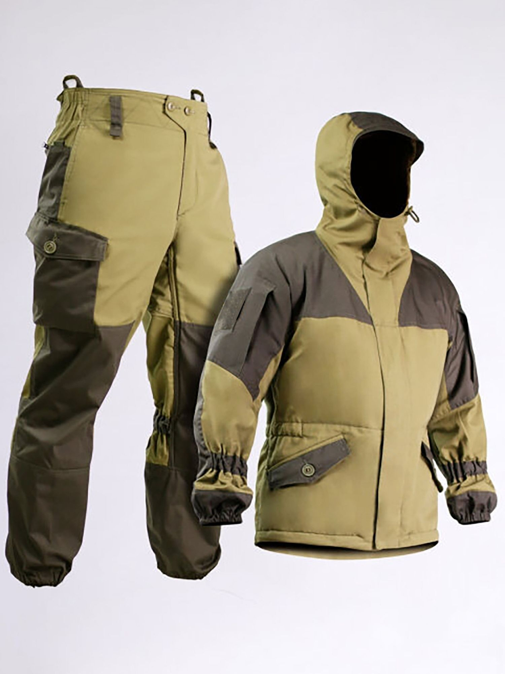 Костюм Барс Горка-3М Флис (Темный хаки, Исландия)