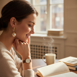 Серьги Фаюм