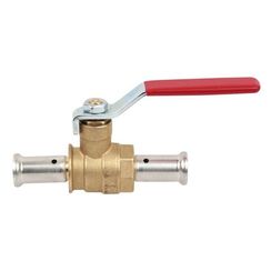 Кран шаровой HENCO с пресс-фитингами и ручкой, 26x26