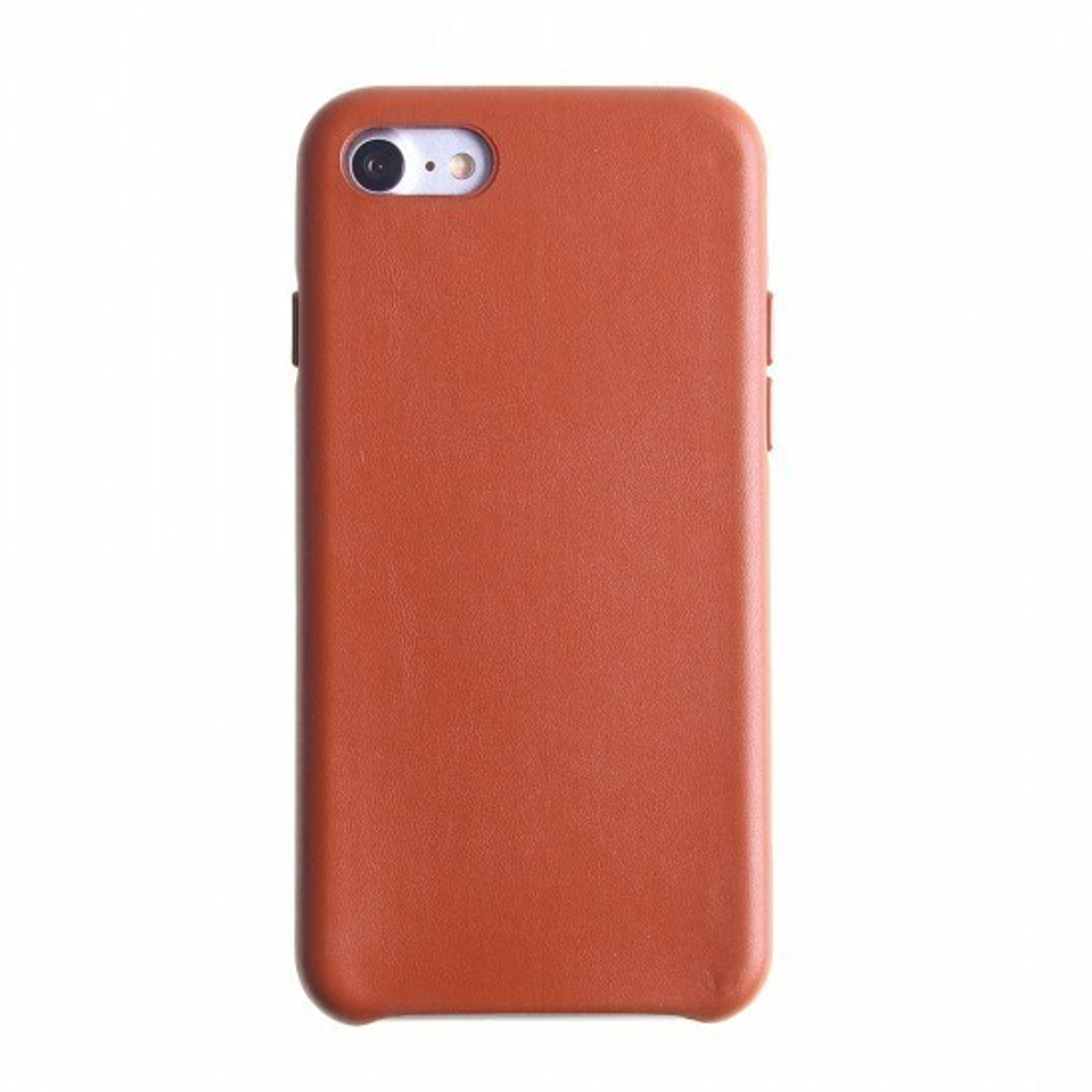 Кожаный чехол для iPhone SE (2020), 012237 Розовый