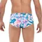 Мужские плавки голубые с принтом Clever Moda TIBU SWIMSUIT BRIEF 164506