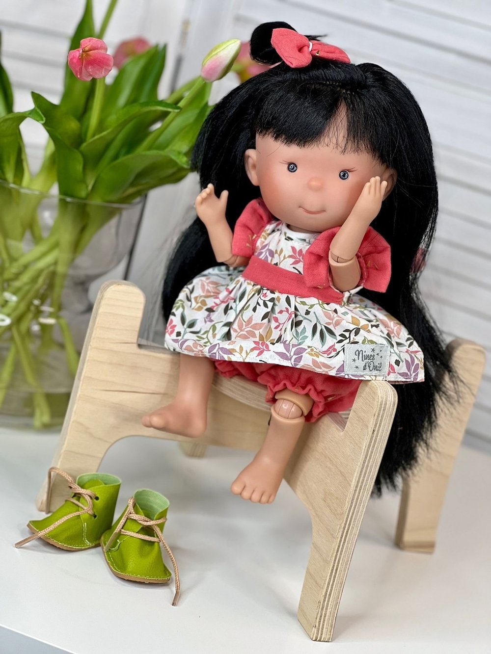 Кукла Nines виниловая 30см PIPPA шарнирная (2908K)