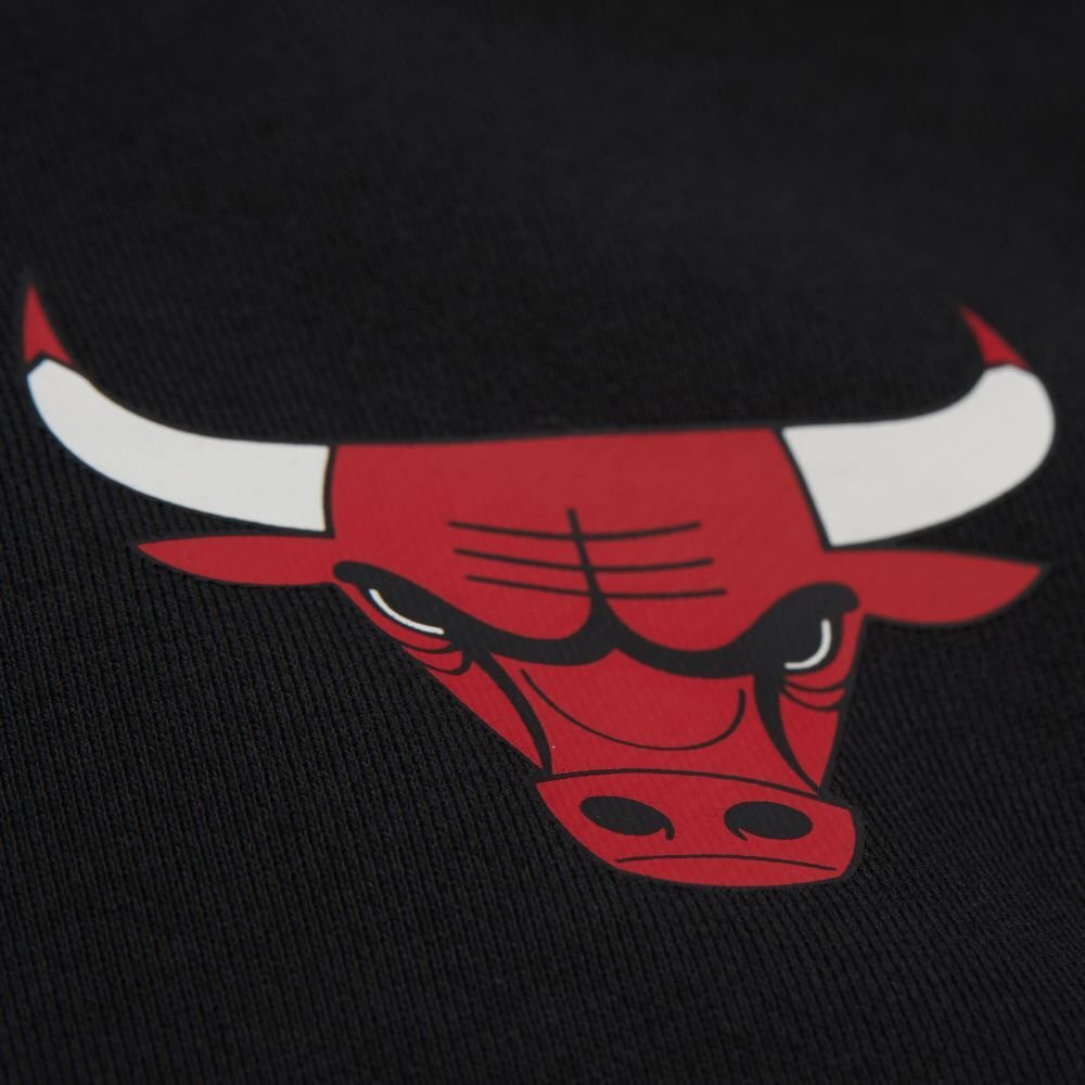 Баскетбольная толстовка Mitchell&Ness NBA Oversweep Crewneck Chicago Bulls Sweatshirt Black