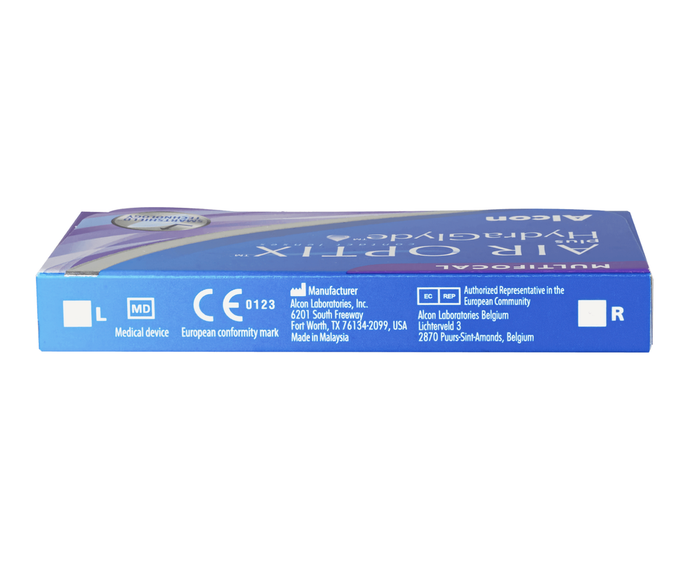 Контактные линзы Air Optix Aqua MultiFocal plus HydraGlyde купить в интернет магазине Линзынадом24.рф