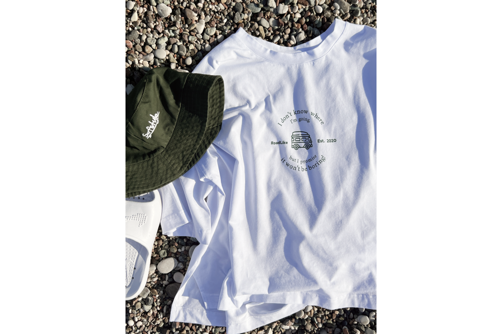 Футболка RoadLike Camp Vibe XS, белый