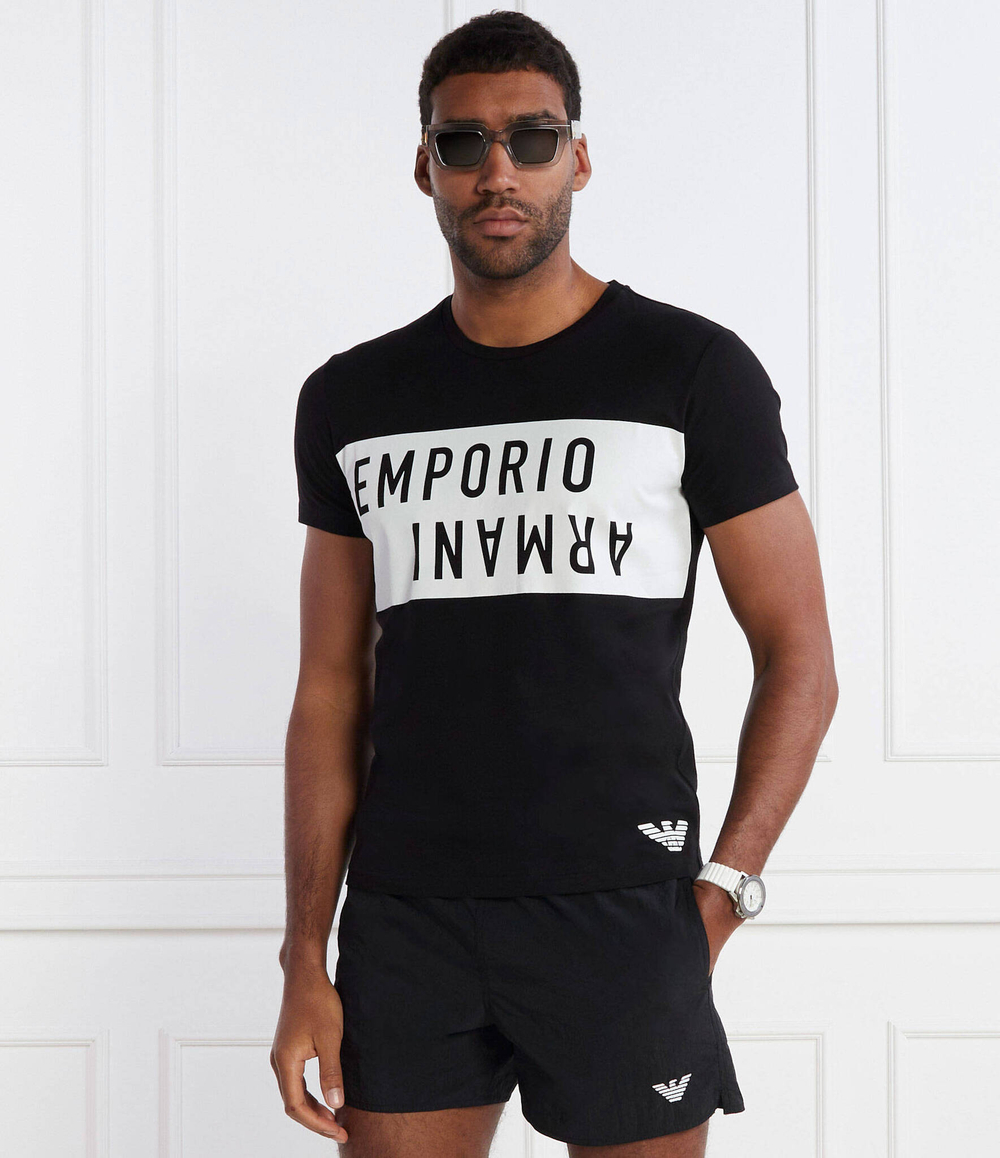 Футболка Emporio Armani - черный(211818 4R476)