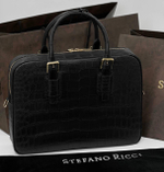 Портфель Stefano Ricci из кожи крокодила