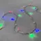 Светодиодная гирлянда с возможностью динамики 20 м., 200 разноцветных LED ламп, 24V., прозрачный силиконовый провод, IP65, Beauty Led (EST200-3W10-1M)