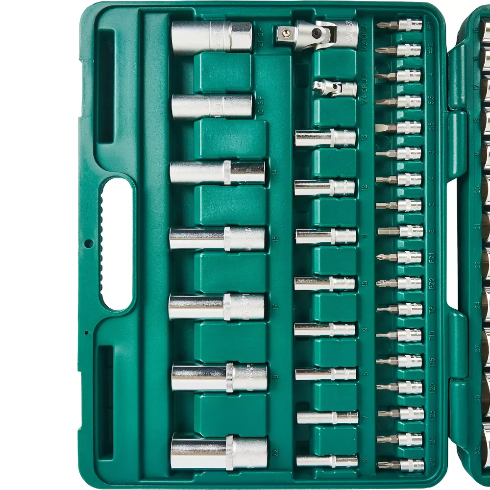 Набор инструмента универсальный 1/4", 1/2"DR, 94 предмета, лимитированная серия JONNESWAY S04H92494S