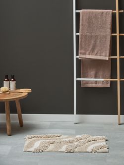 Коврик для ванной Sands бежевого цвета из коллекции Ethnic, 50x80 см