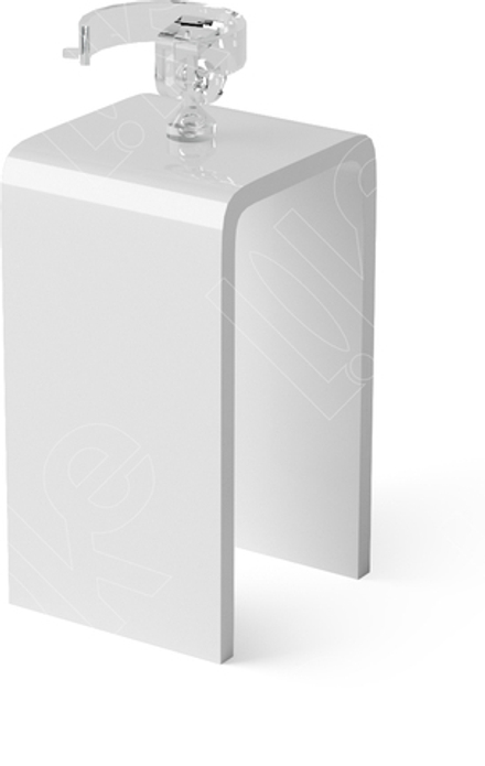 Подставка акриловая для кольца/кольцедержатель/ПЭТ карман для бирки/Н-80 мм.