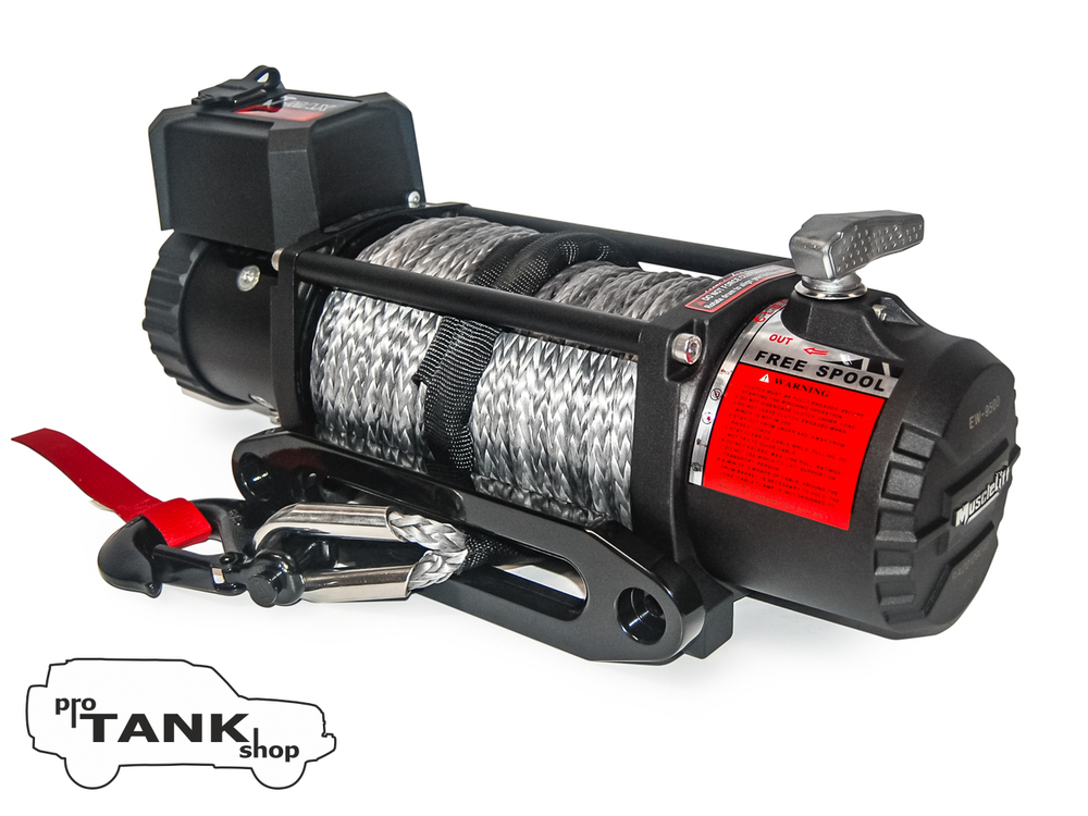 EW12500 MuscleLift лебедка электрическая 12В с синтетическим тросом