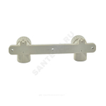Планка монтажная PP-R серая Дн 20х1/2" ВР под смеситель VALFEX 10124020Г